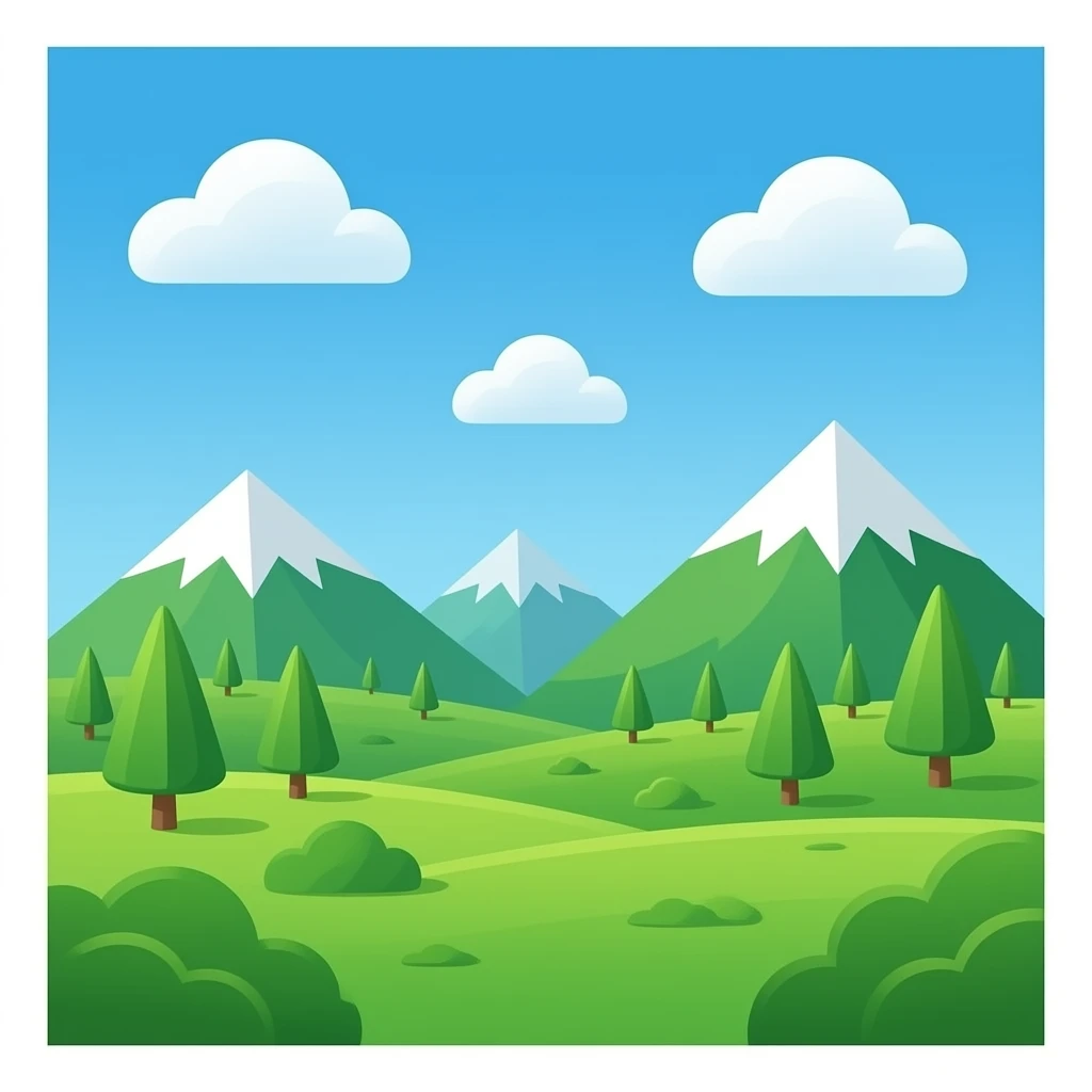 Green clouds emoji