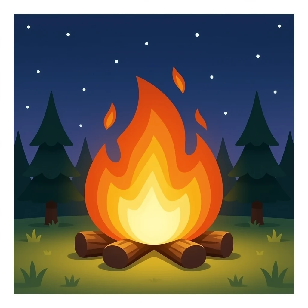 fireplace emoji
