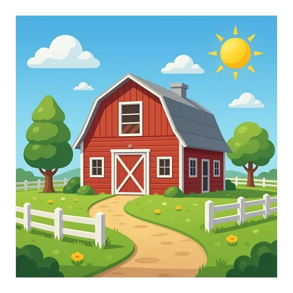 Gangster barn emoji
