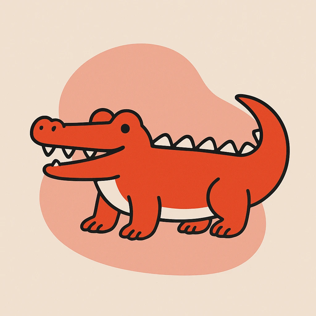 Crocodile emoji
