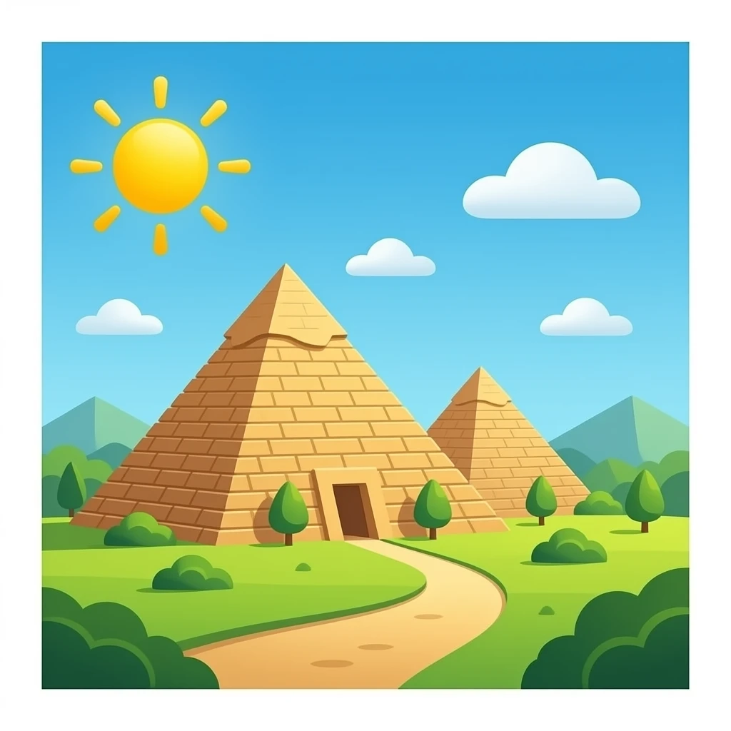pyramid emoji