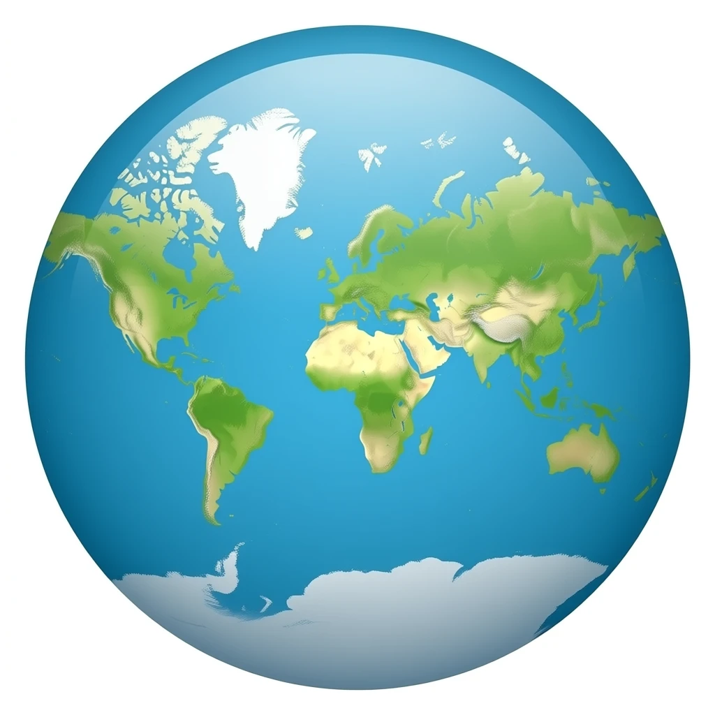 world map emoji
