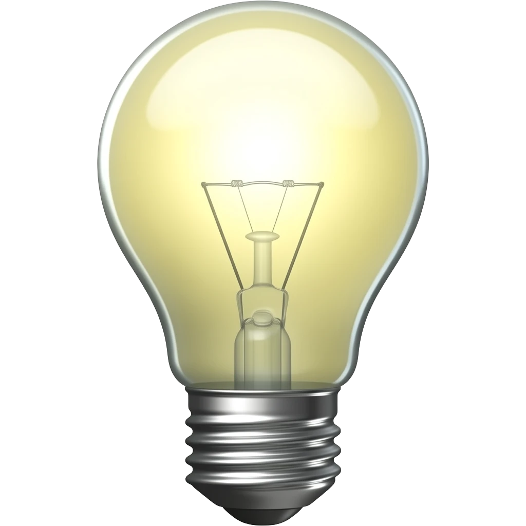lightbulb emoji