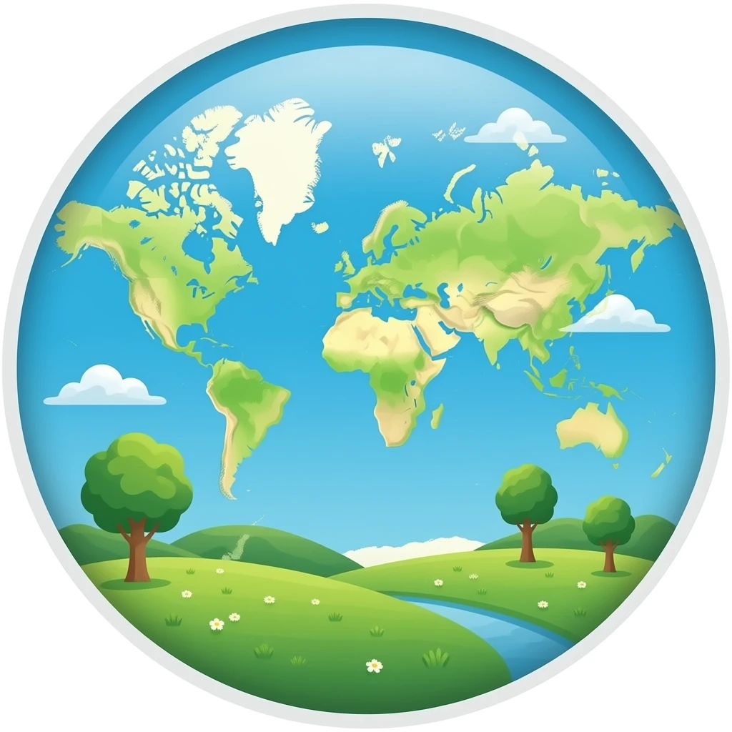 mapa emoji