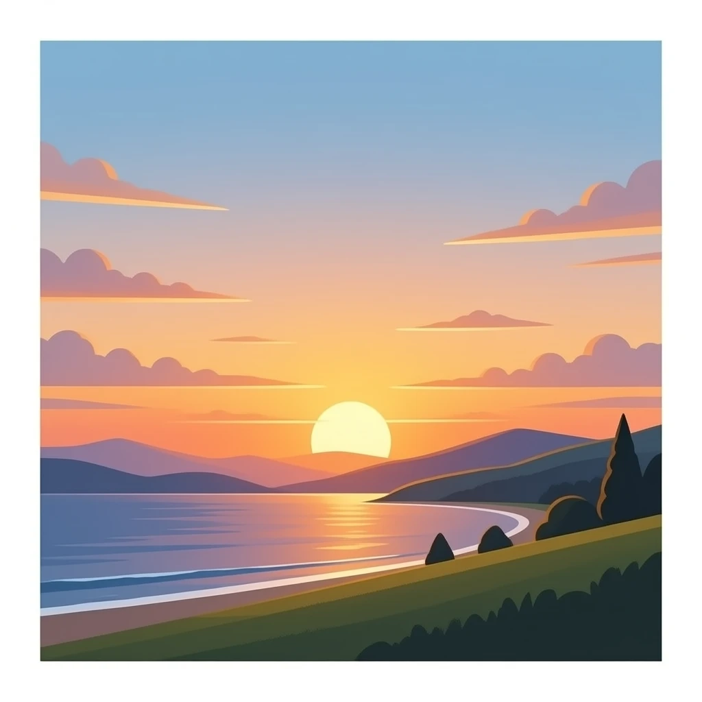 atardecer emoji