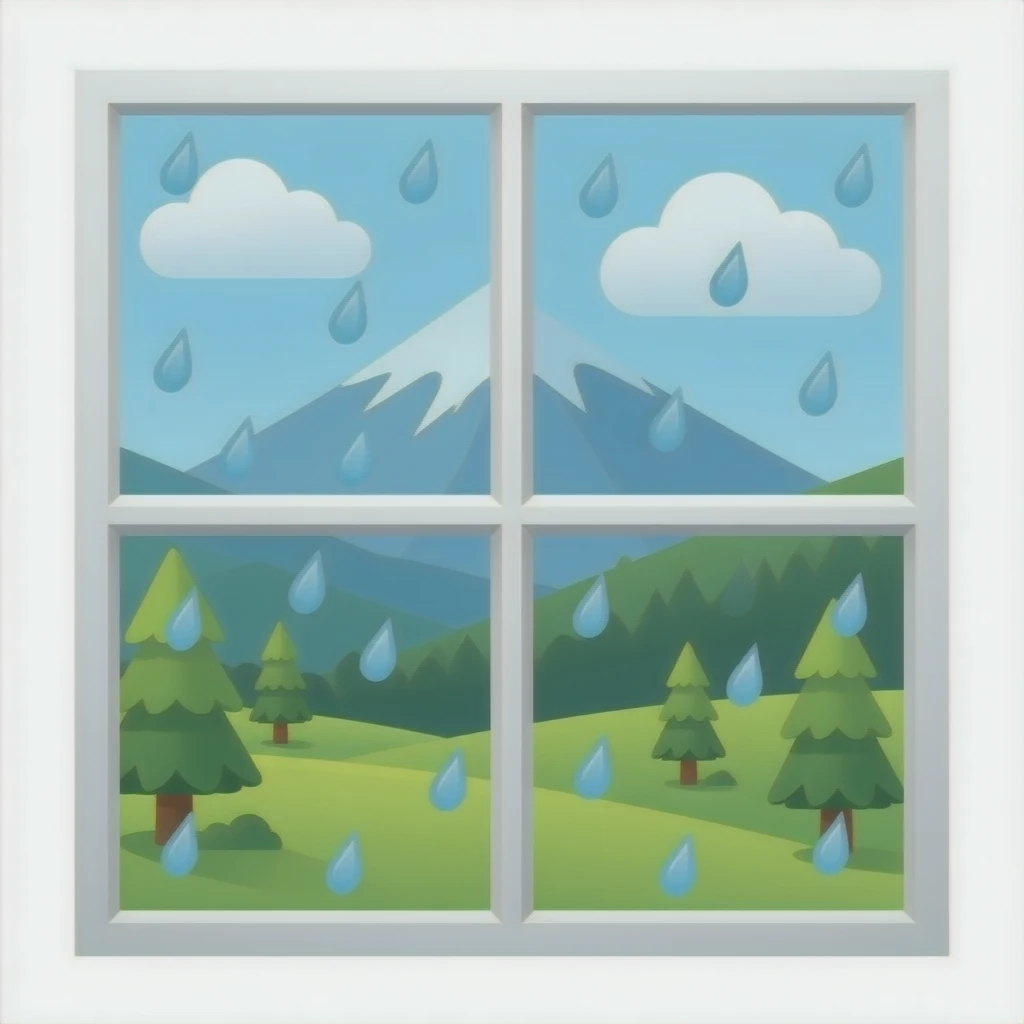 Rain emoji