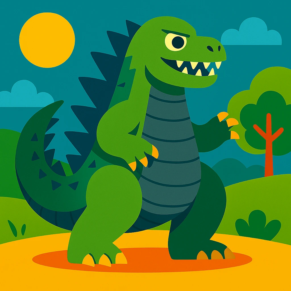Godzilla emoji