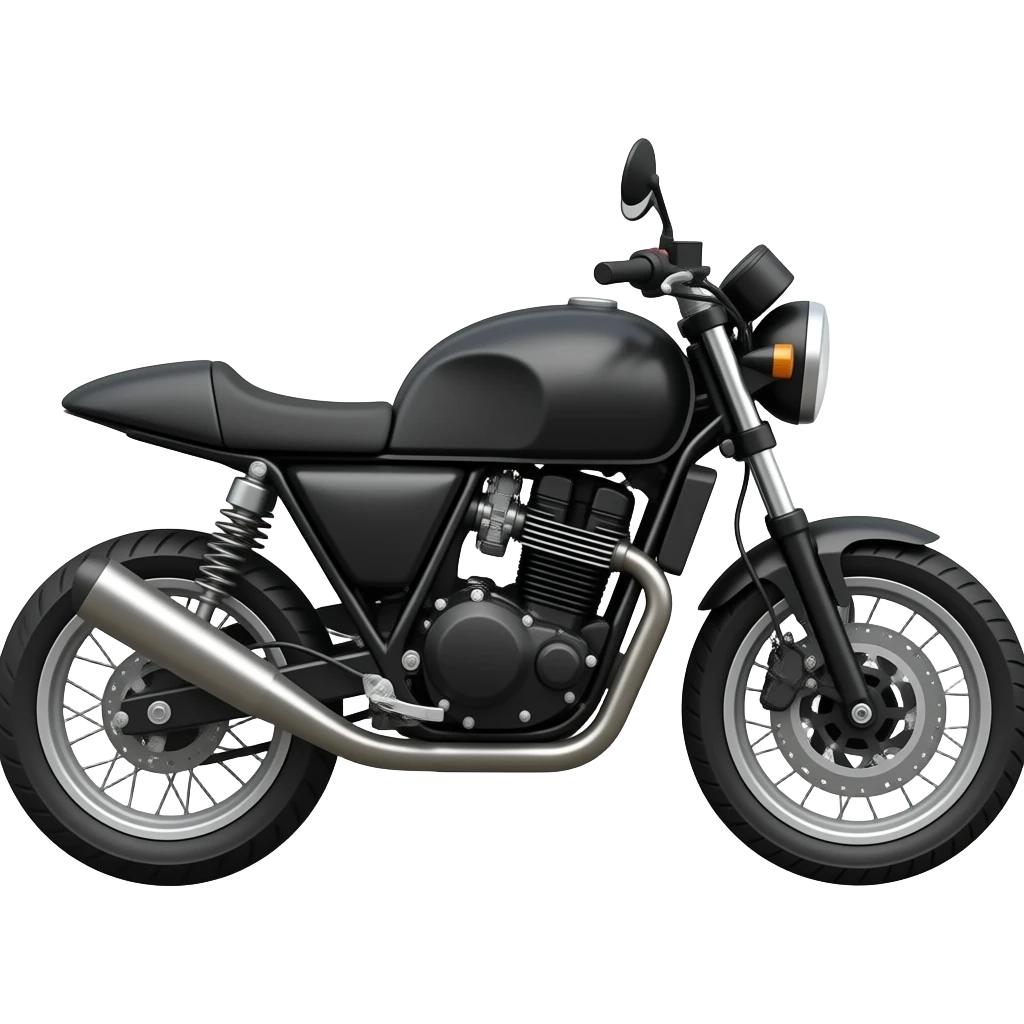 black motorcycle emoji