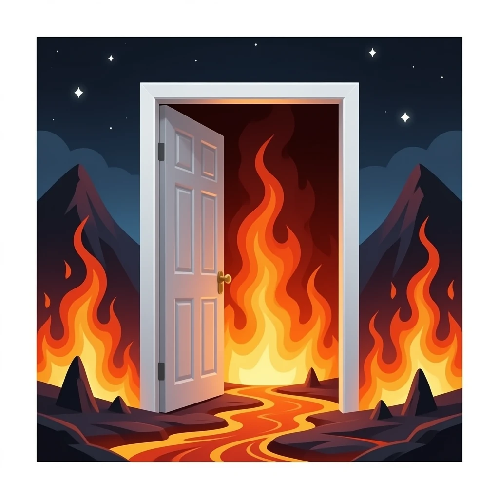 Door to hell emoji