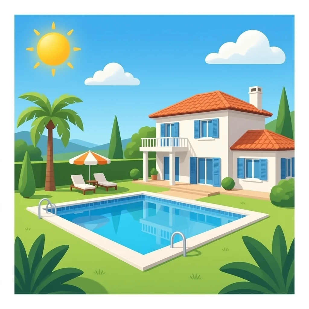 pool villa emoji