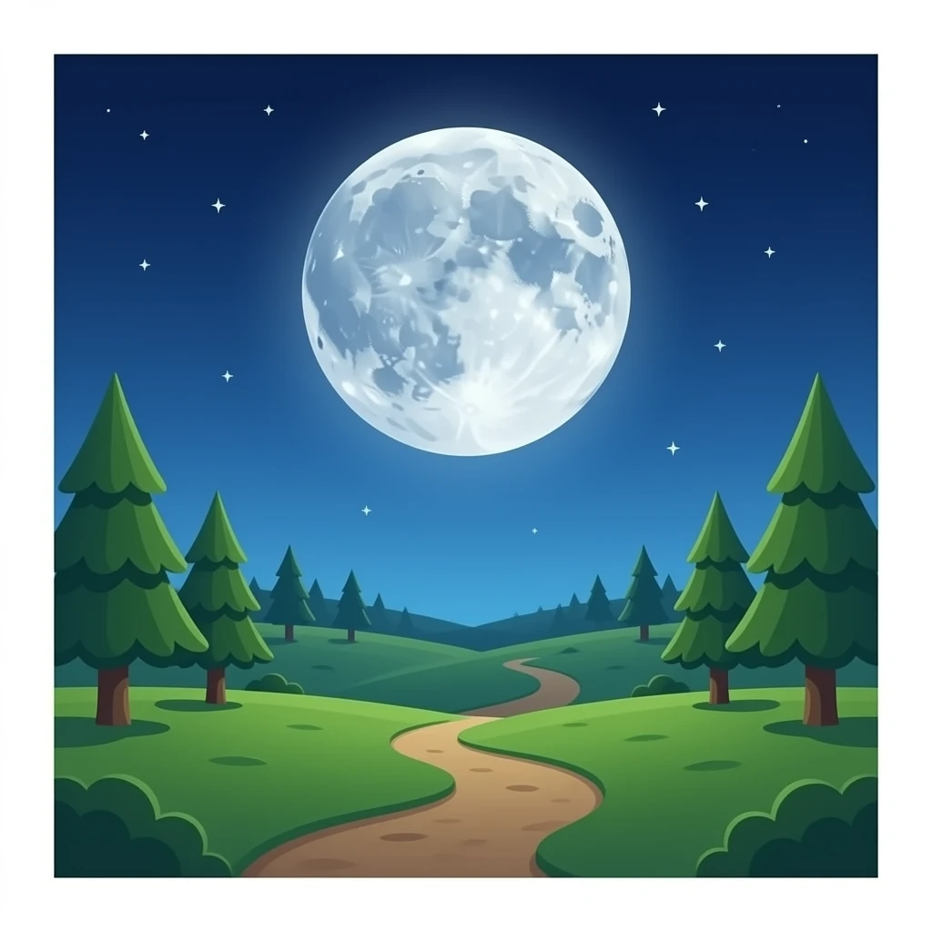 Moon emoji