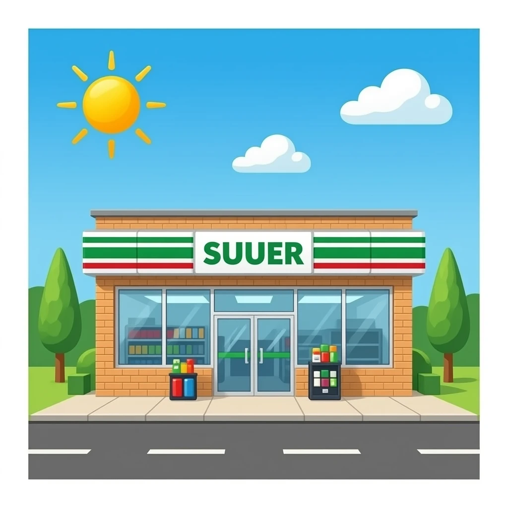 convenience store emoji