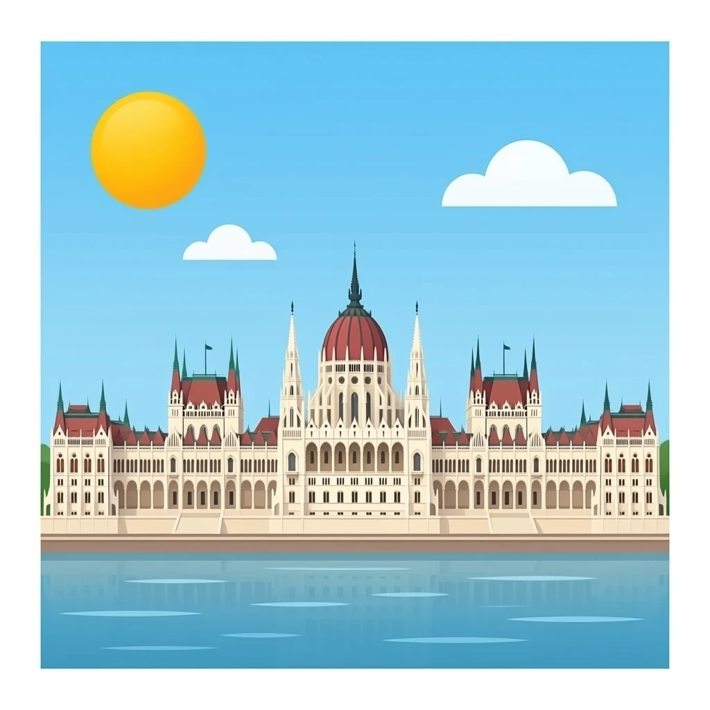 Budapest parlament emoji
