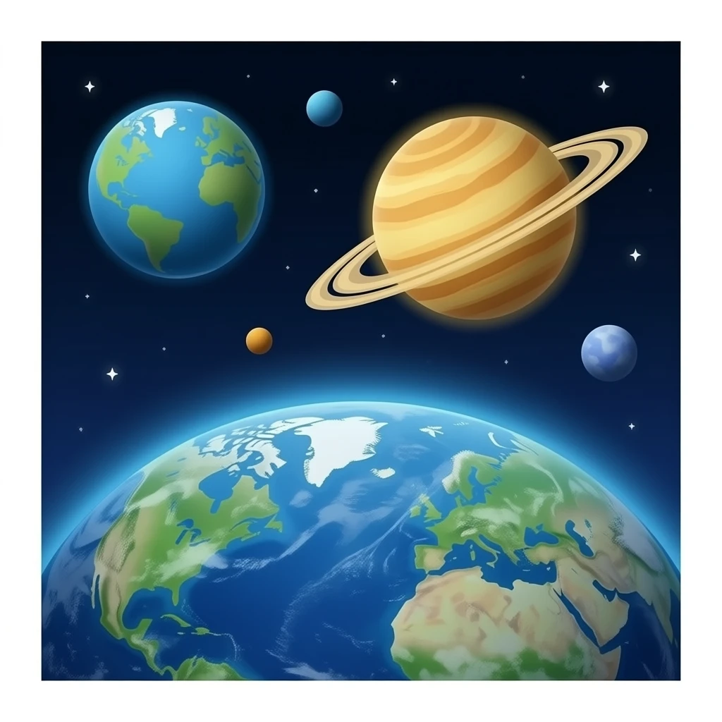 Solar system emoji