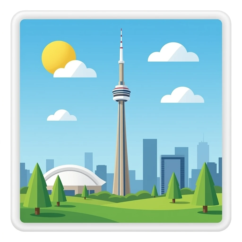 CN tower emoji
