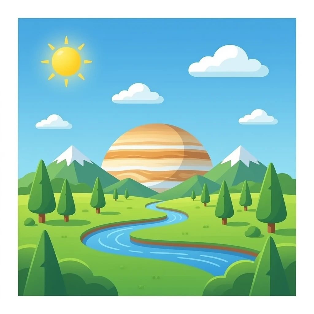 Green jupiter emoji
