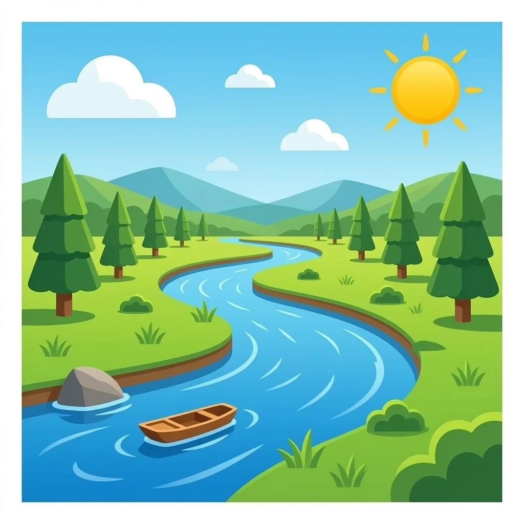 River emoji