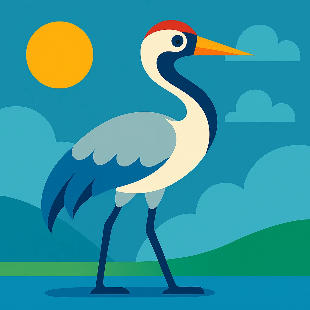 Crane emoji