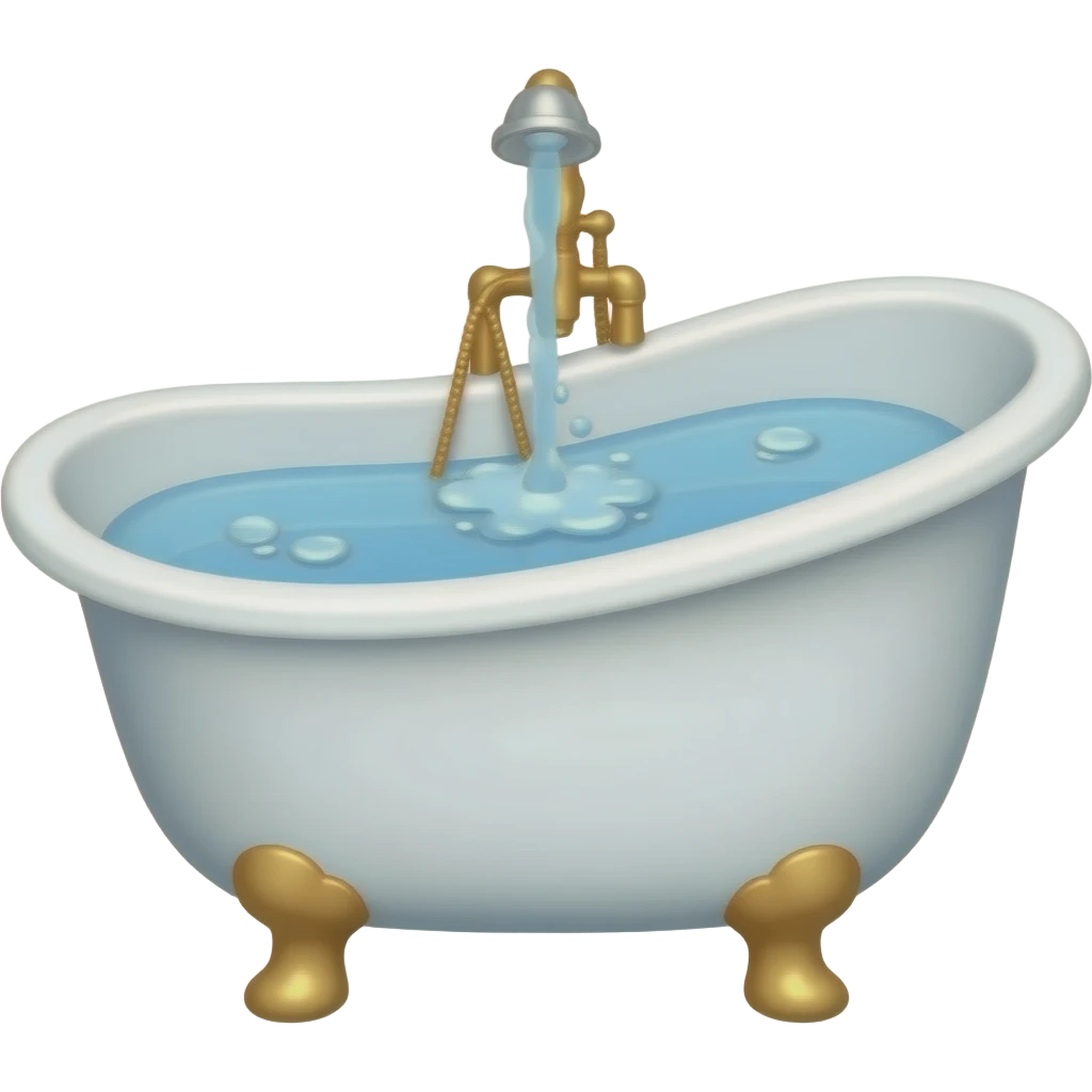 bañera emoji