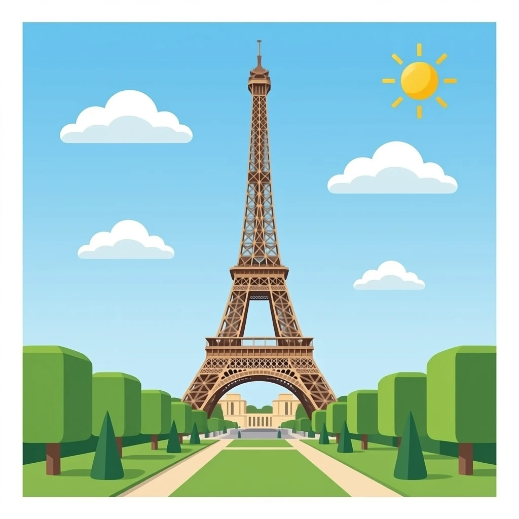 torre eiffel emoji