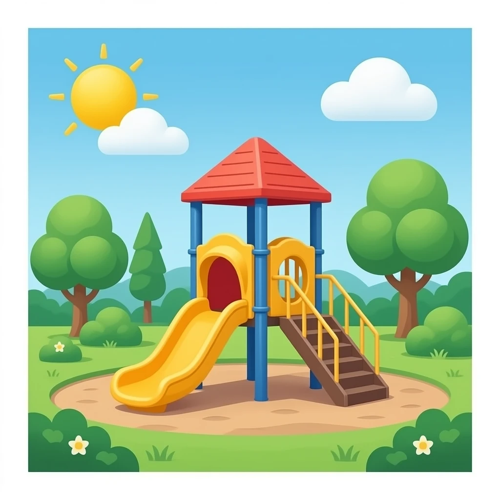 heat + playground emoji
