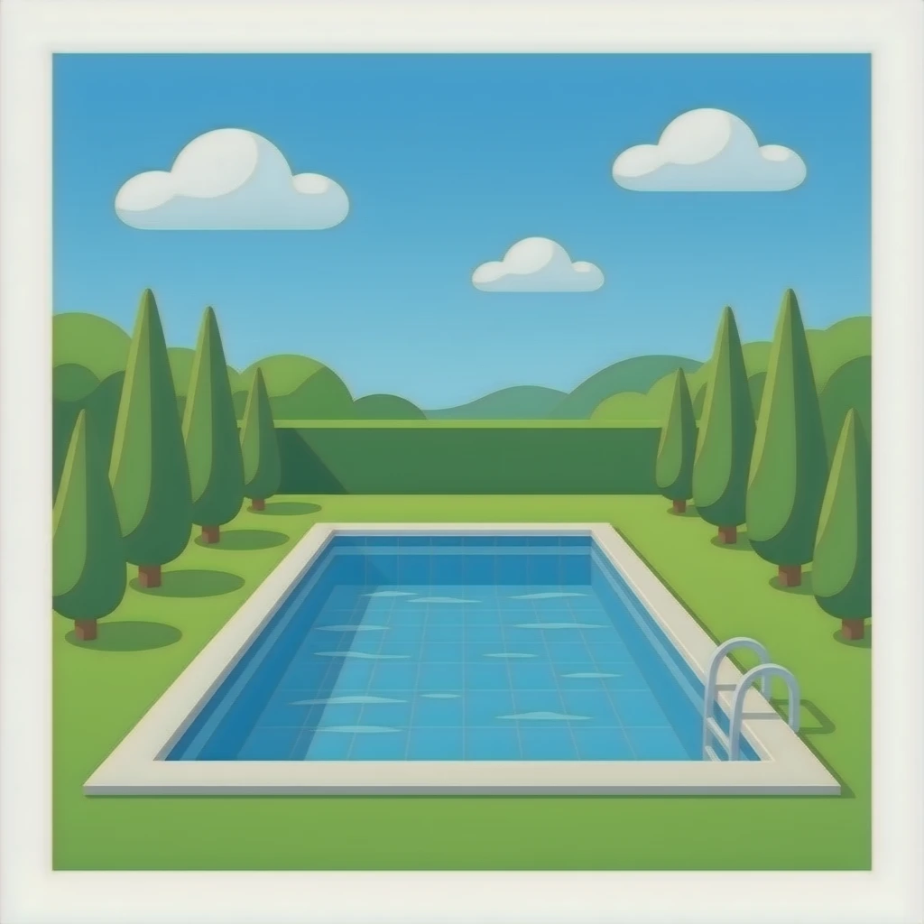 Swimming pool emoji