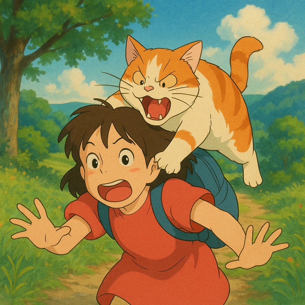 cat attack emoji