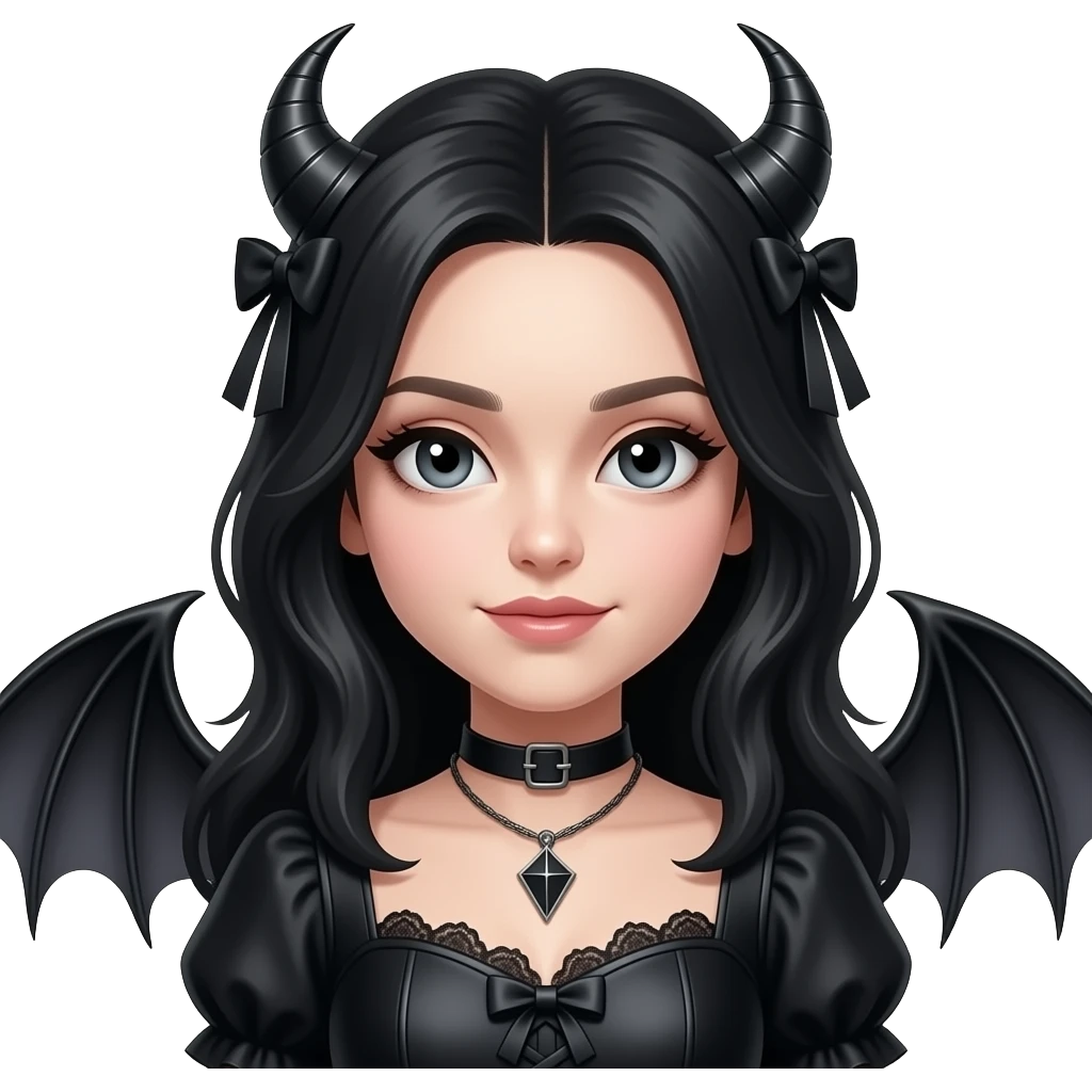 gotik kız emoji