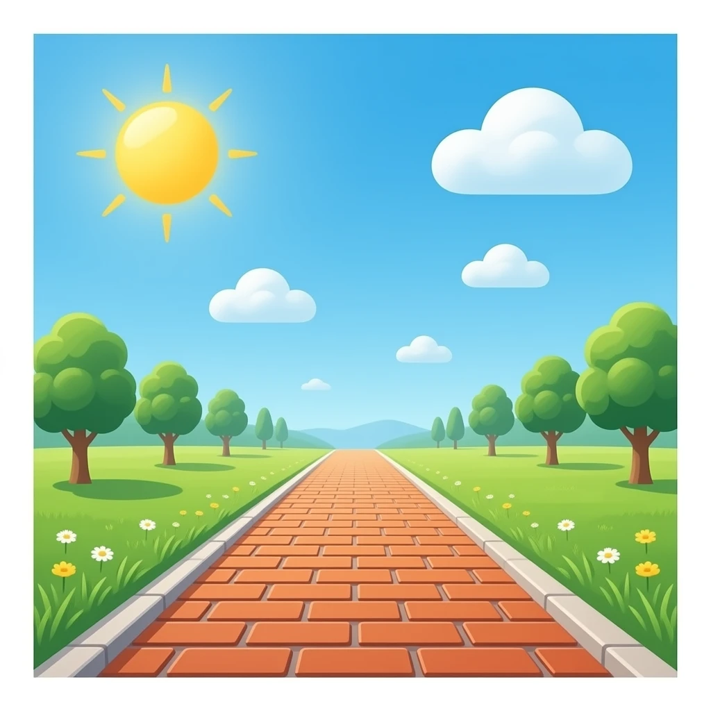 brick road in the sky emoji