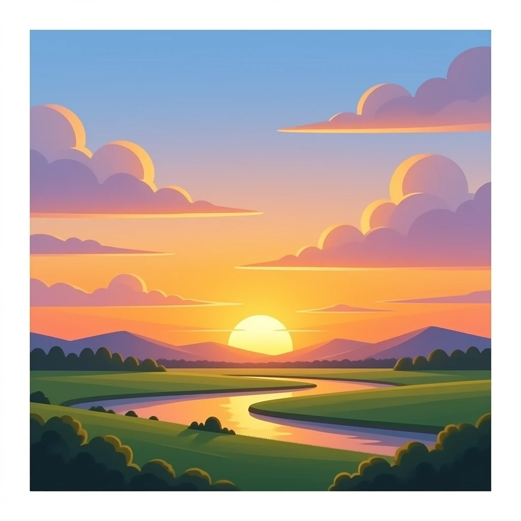sunset emoji
