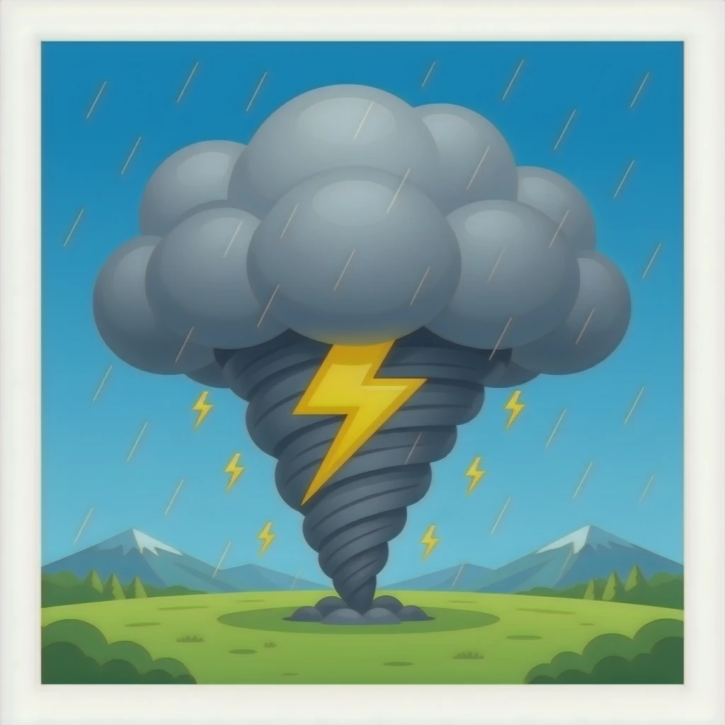 Tornado emoji