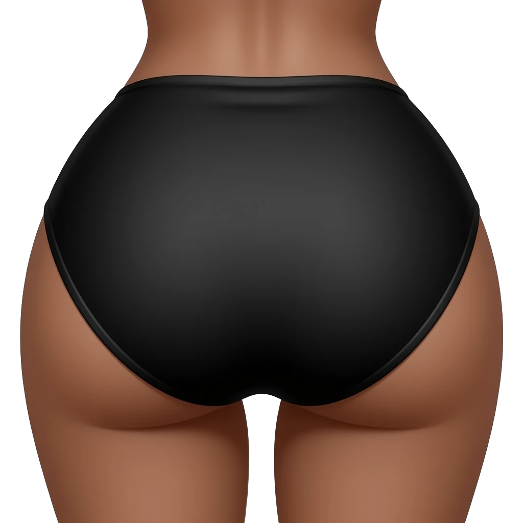 black Butt emoji