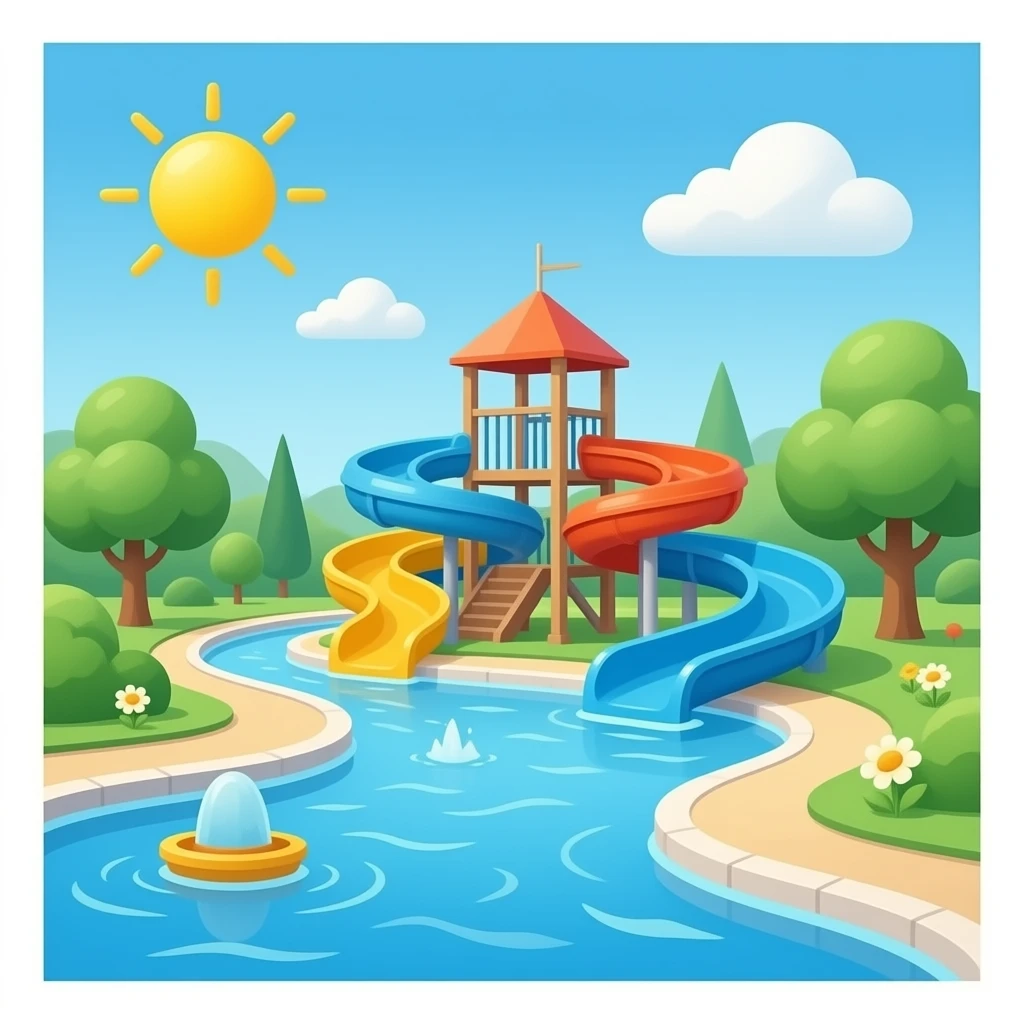 Water park emoji