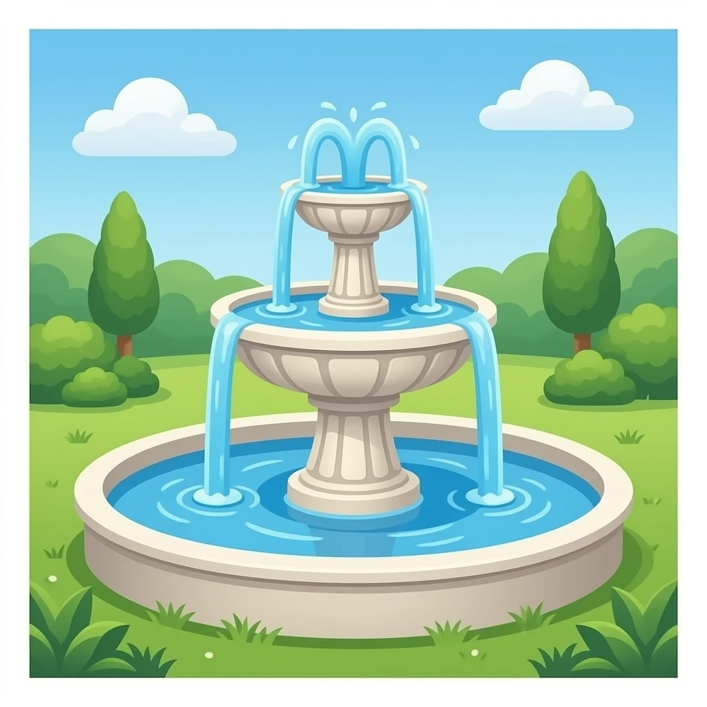 Jet d’eau emoji
