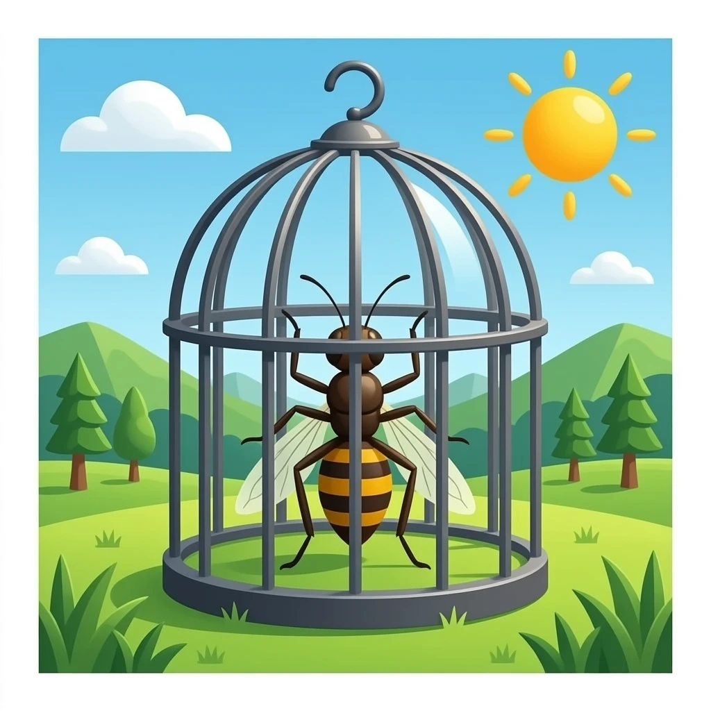 insect cage emoji