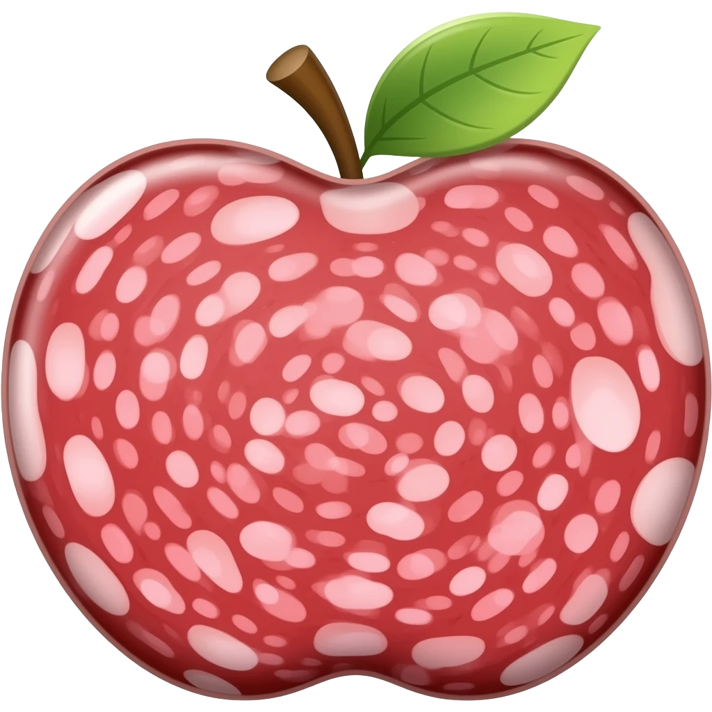 Apple Style Salami emoji
