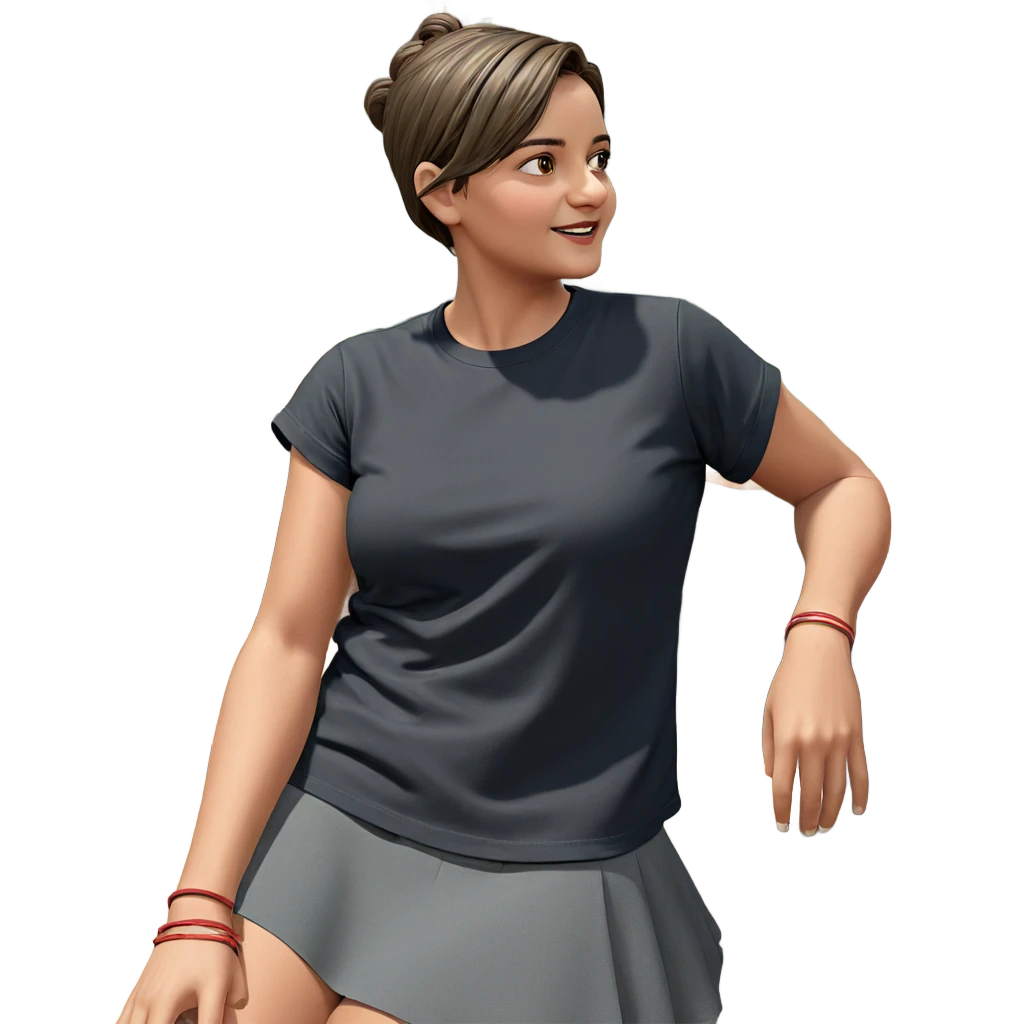 girl in outdoor setting emoji