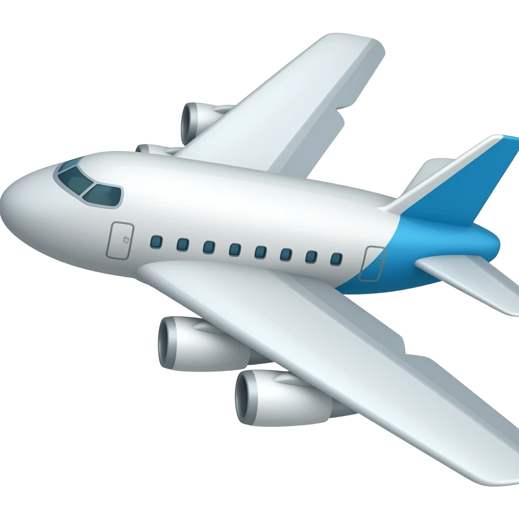Airplane emoji