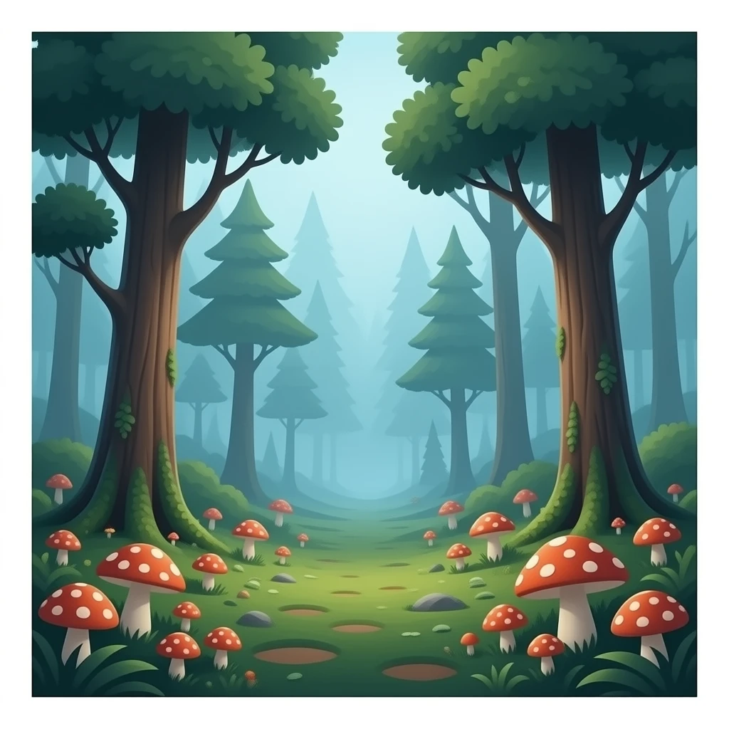 Fungal Grove emoji | AI Emoji Generator