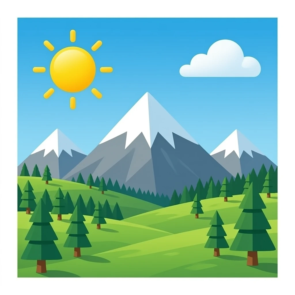 Montagna emoji