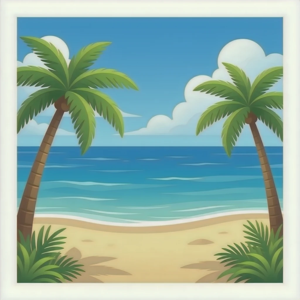 beach emoji