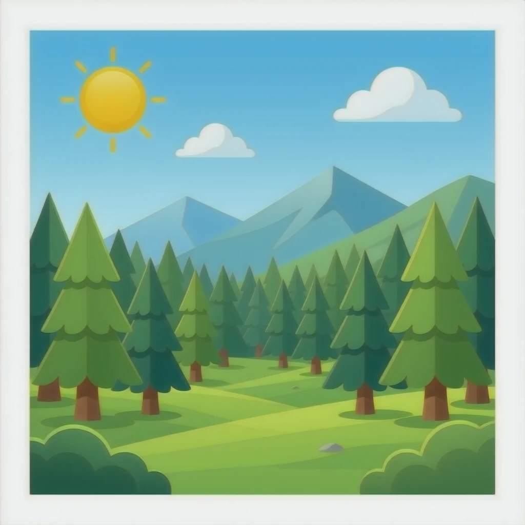 Forest emoji