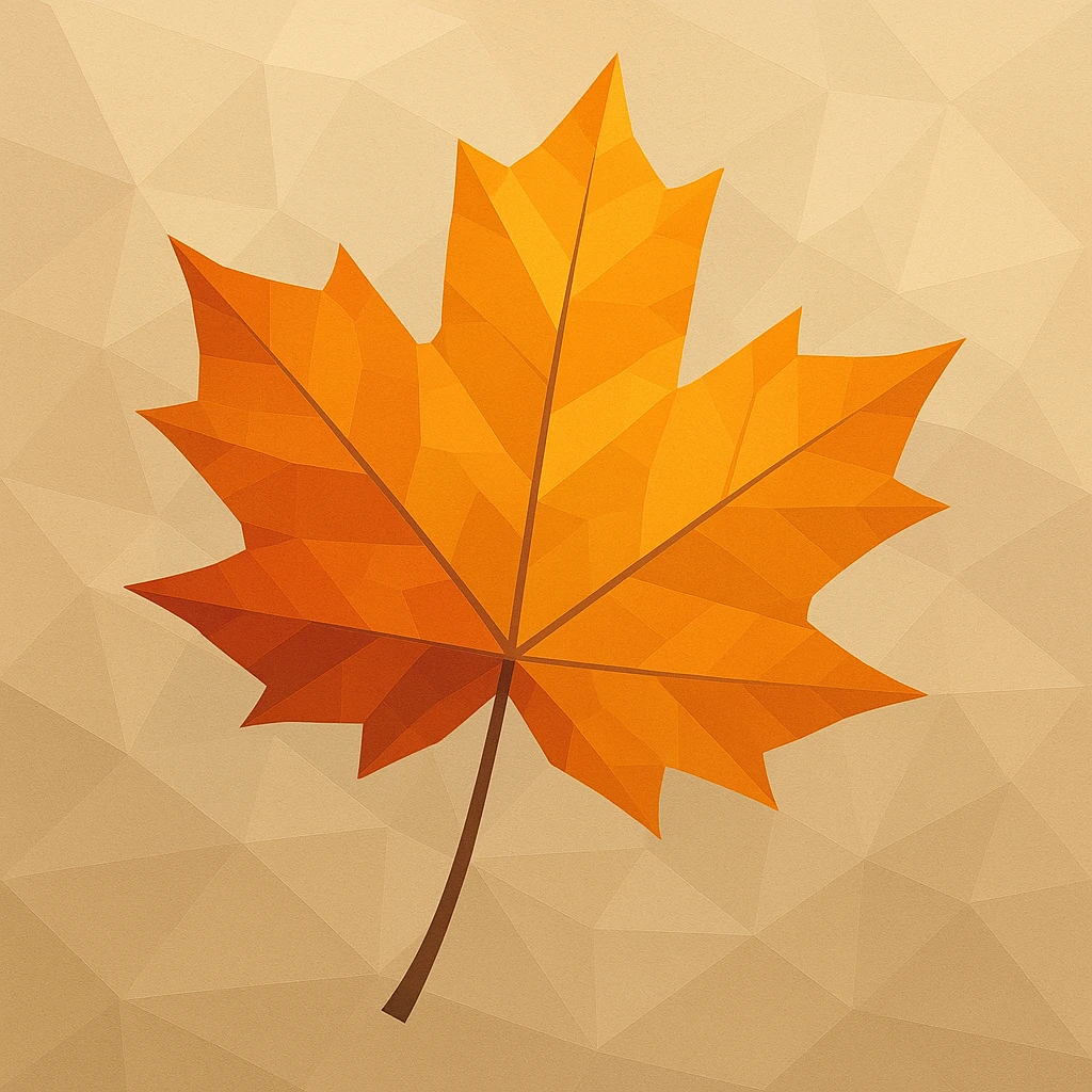 autumn leaf emoji