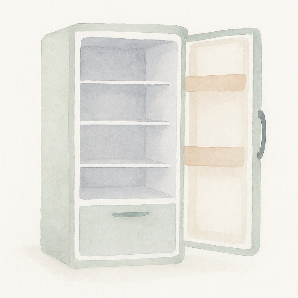 empty fridge emoji