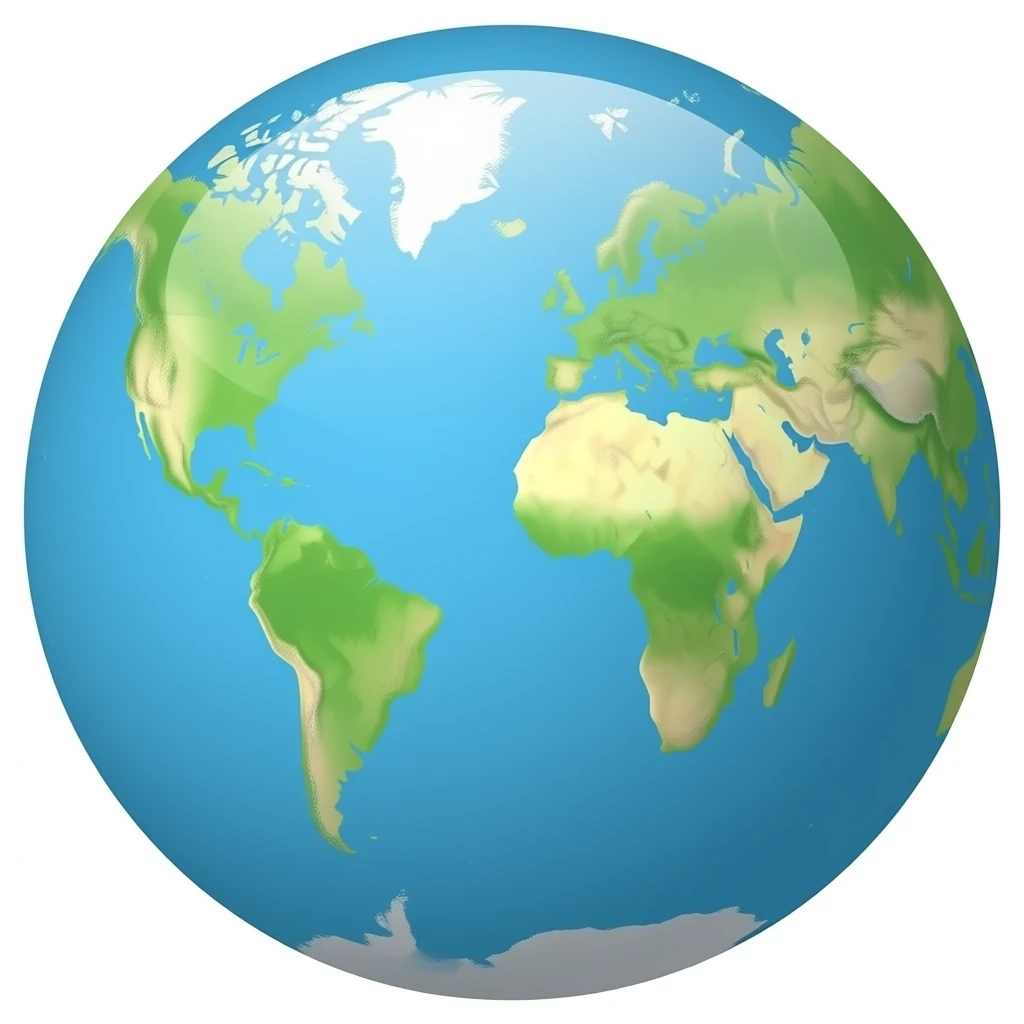 World map emoji