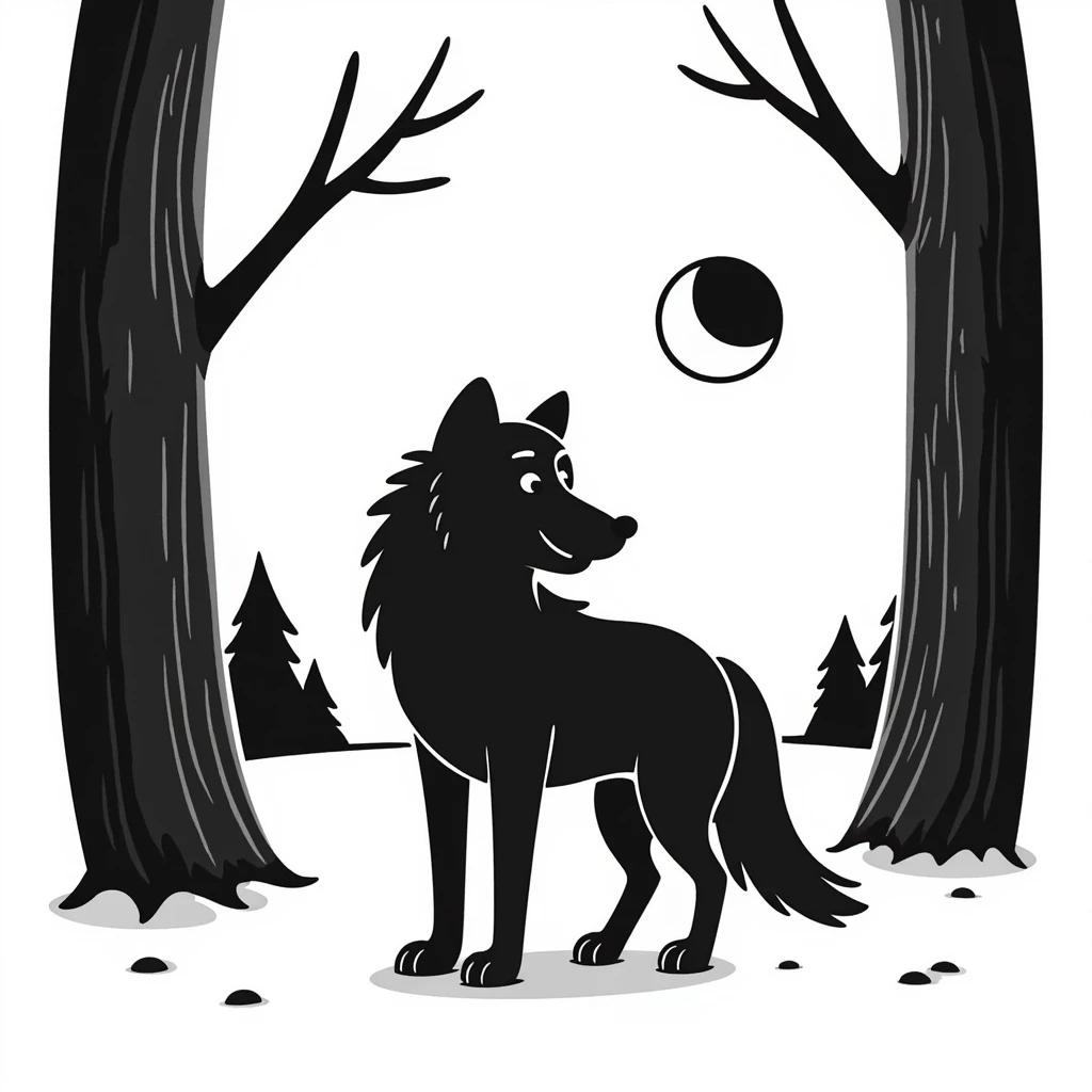 Wolf emoji