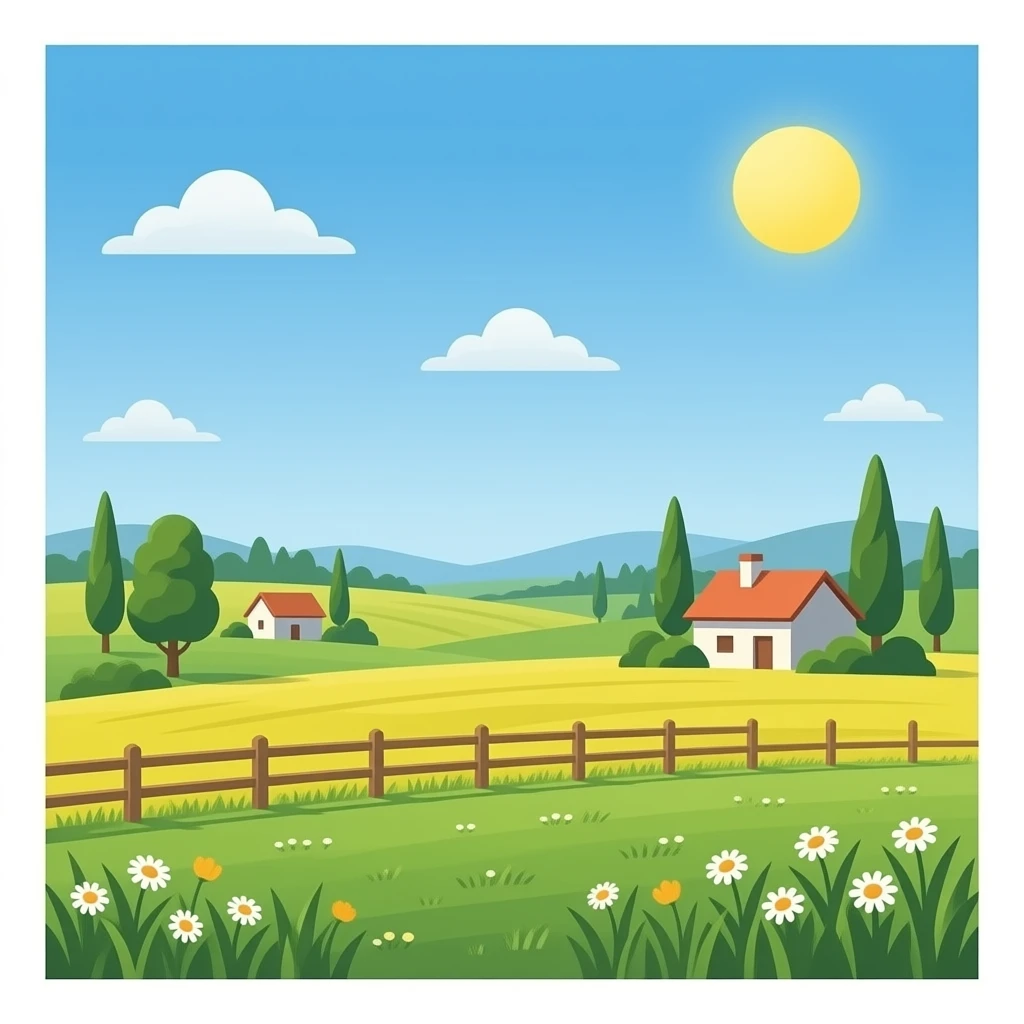 rural landscape emoji