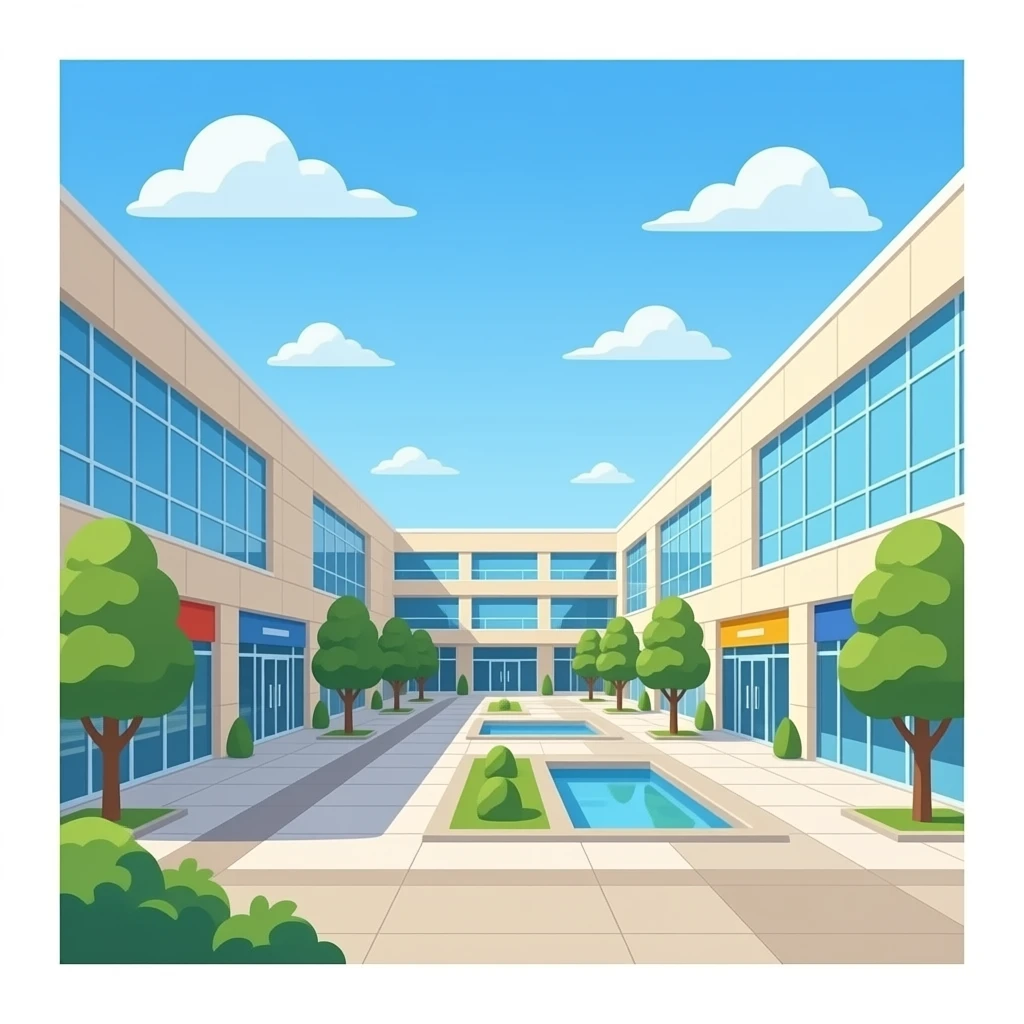 shopping mall emoji