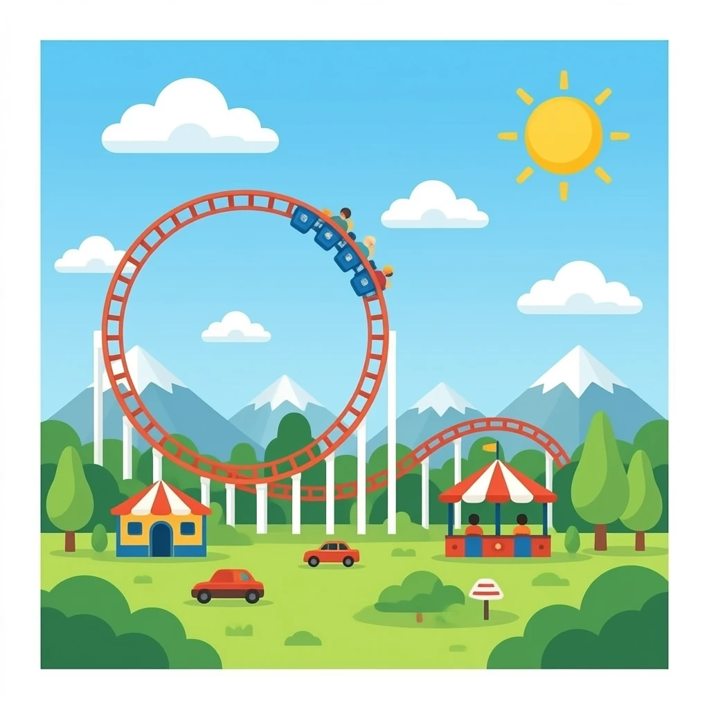 amusement park Drop Tower emoji