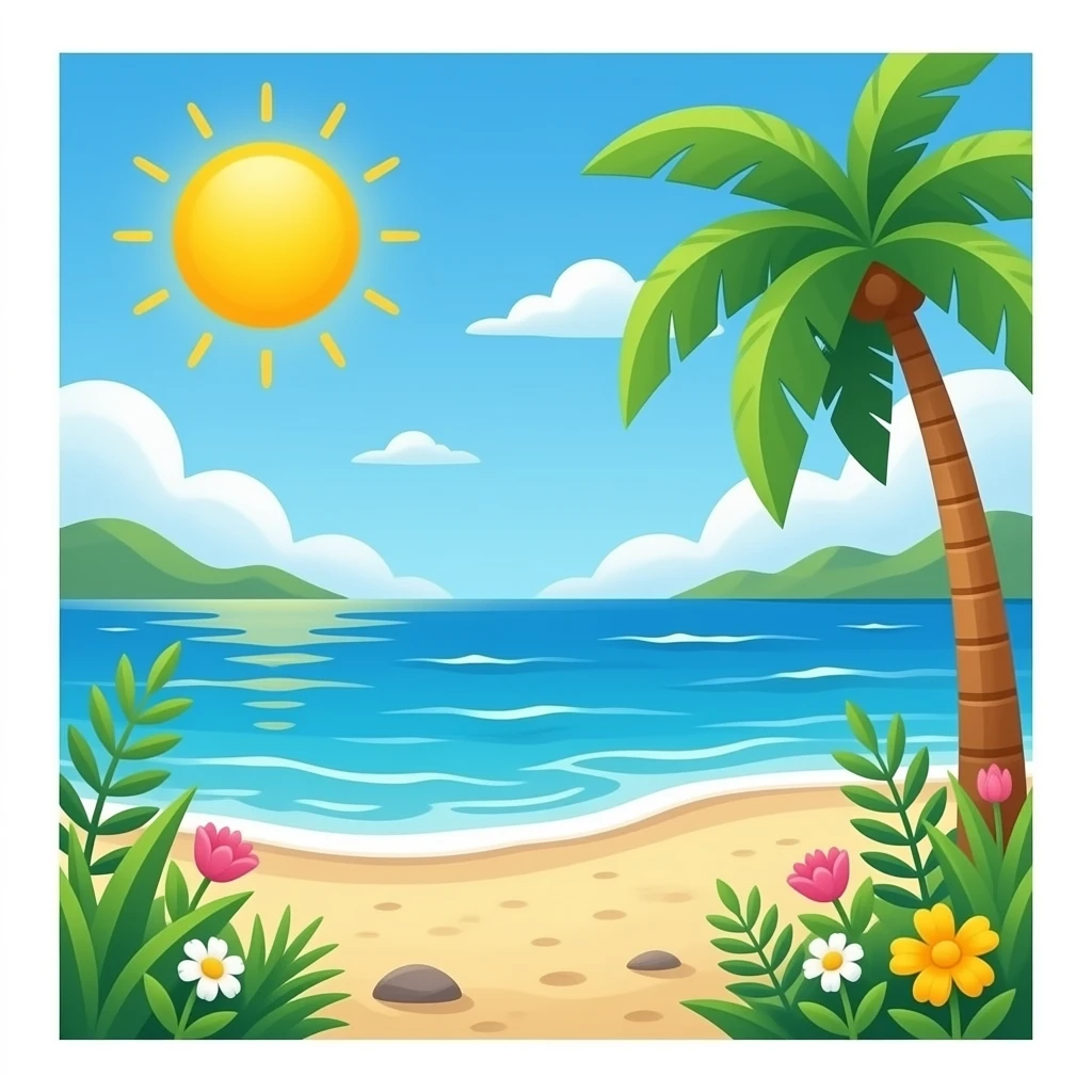 Beaches emoji